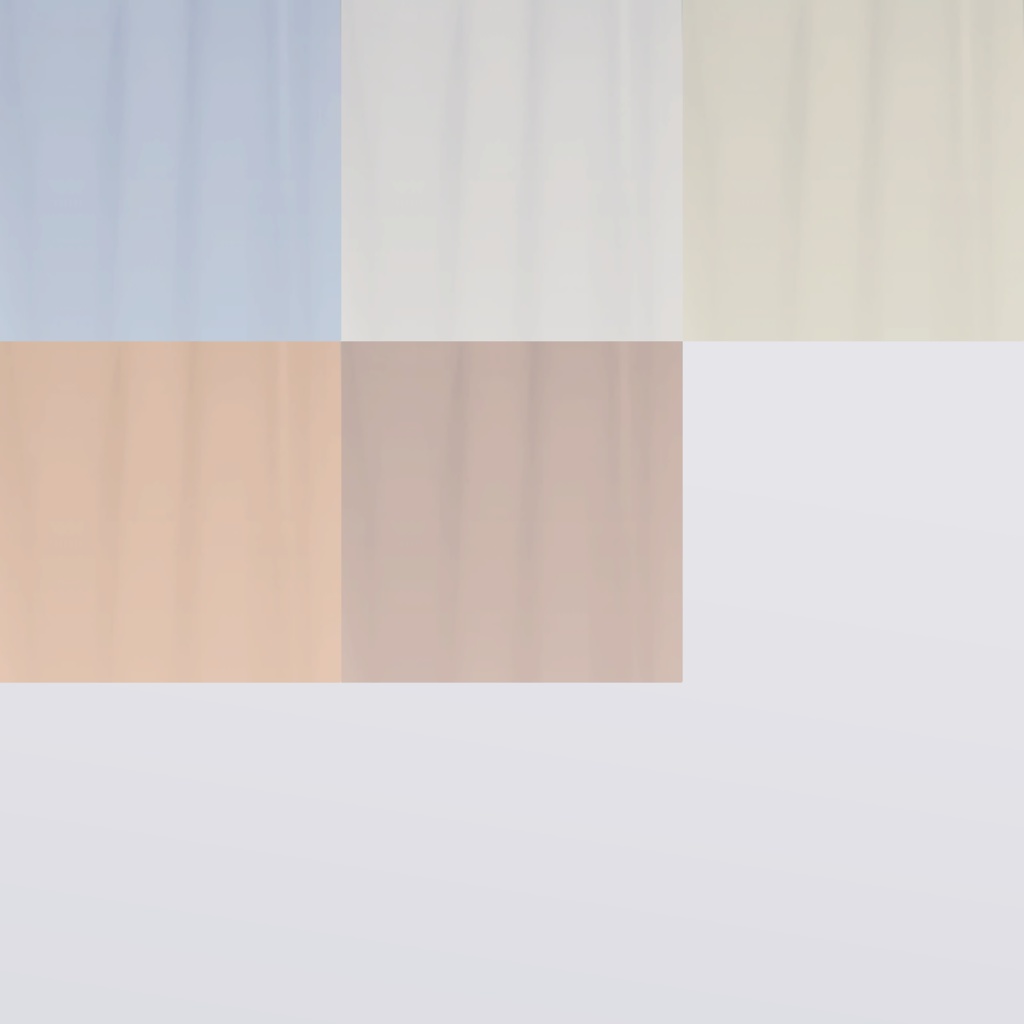 【アップデート!14色】誰でも簡単!メッシュヘアテクスチャ くすみカラー【VRoid正式版 髪テクスチャ】