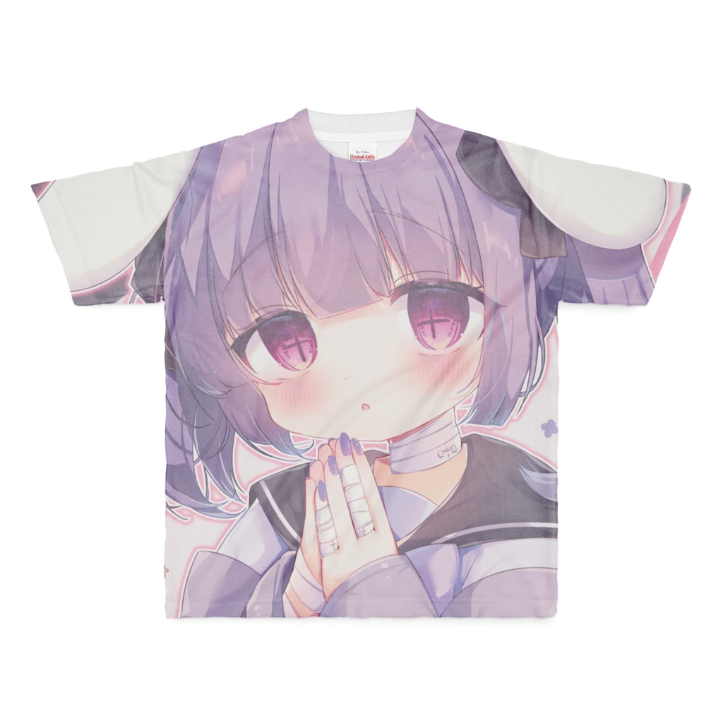 【VTuber】鈴子らん初配信記念フルグラフィックTシャツ【art by あいら】