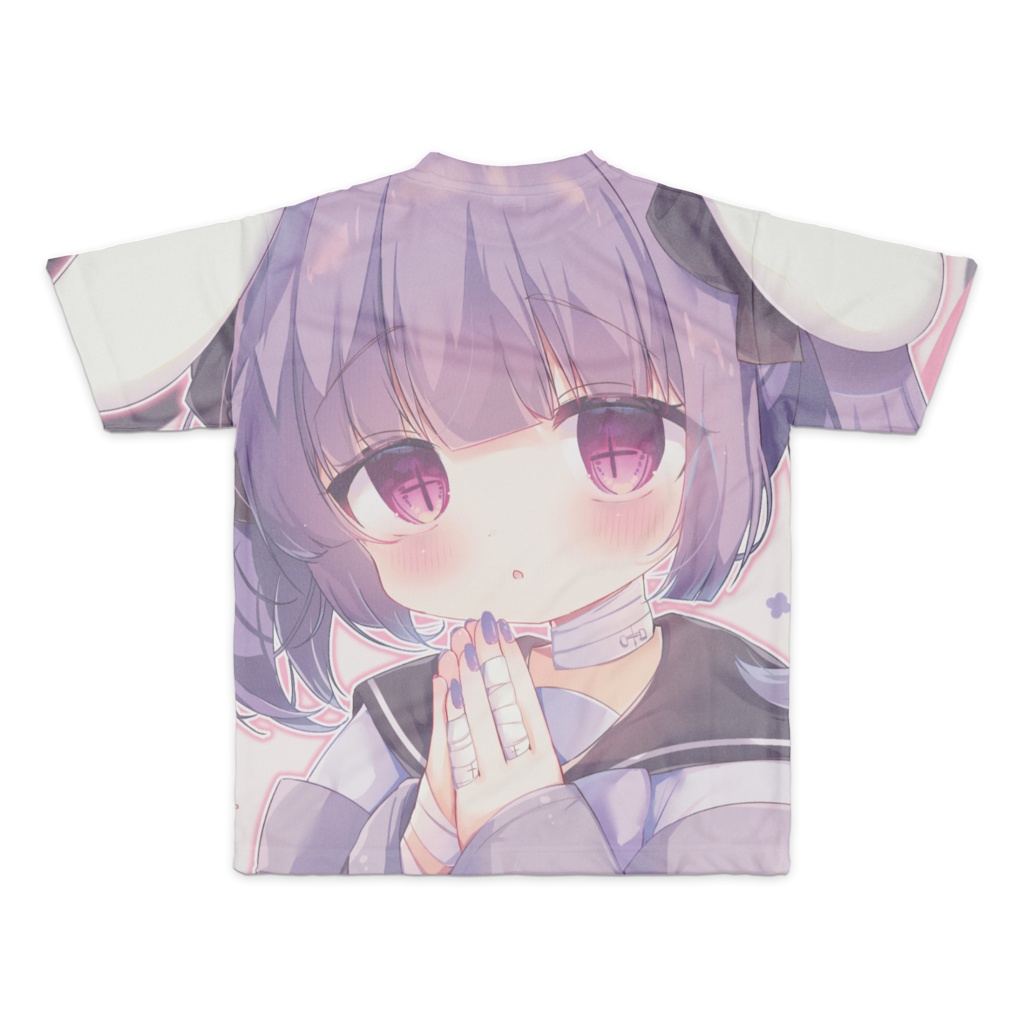 【VTuber】鈴子らん初配信記念フルグラフィックTシャツ【art by あいら】