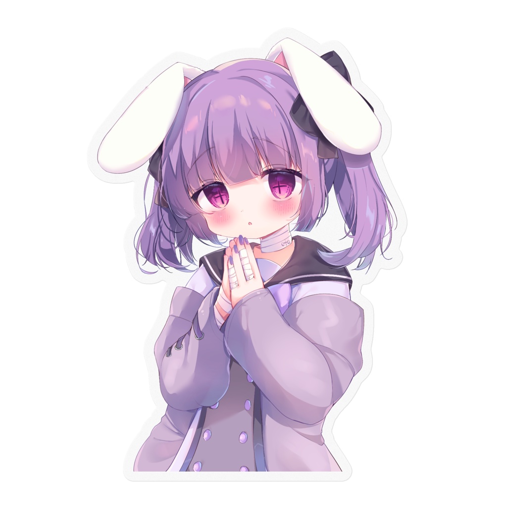 【VTuber】鈴子らん初配信記念ステッカー【art by あいら】