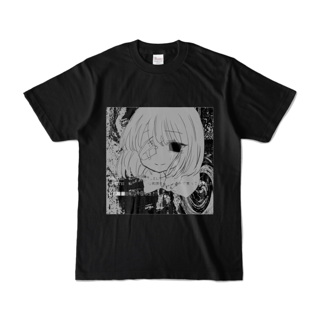 日記Tシャツ-黒