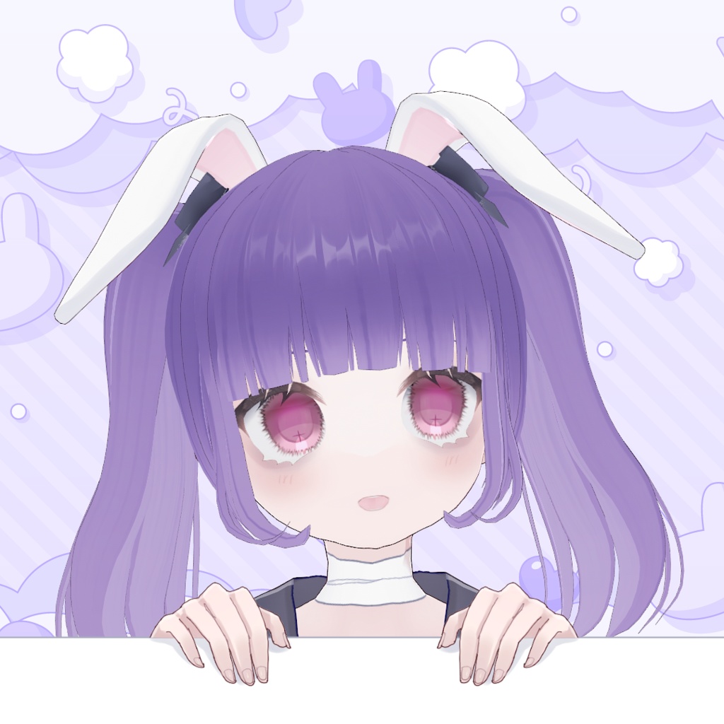 【フリー素材】ぴょこんと手の素材【VTuber素材 / 無料配布】