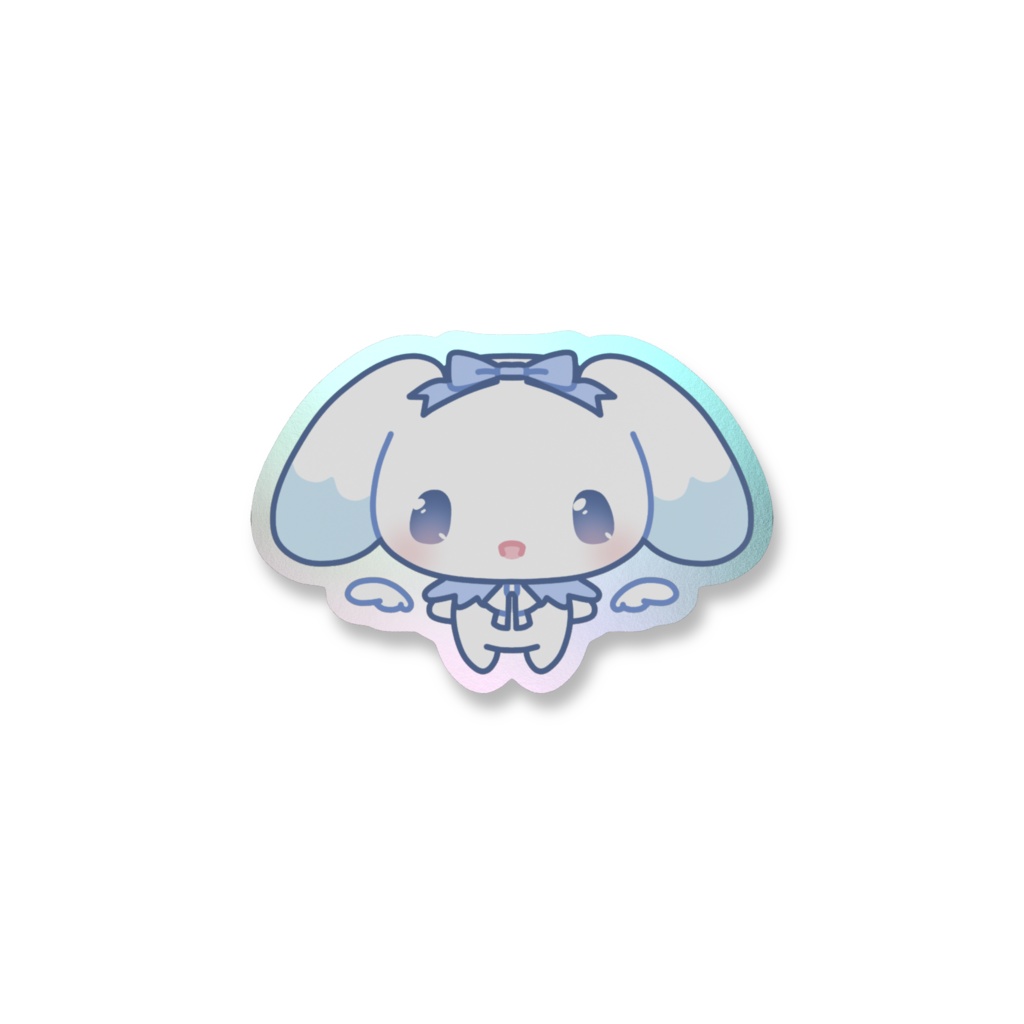 めるめる☆めるたんオーロラスマホステッカー【うさぎ 病みかわいい 平成 女児】