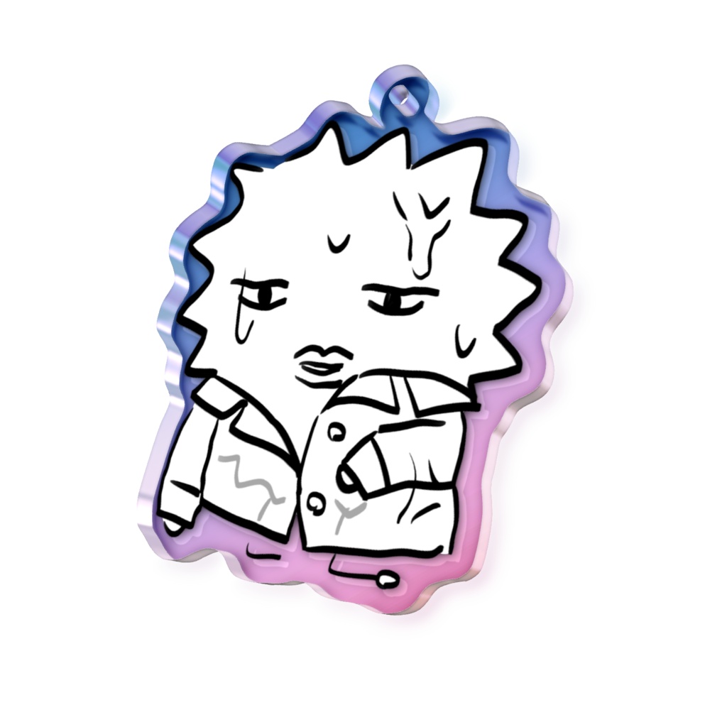【生誕祭2026】げっちょ濡れ透けオーロラアクリルキーホルダー