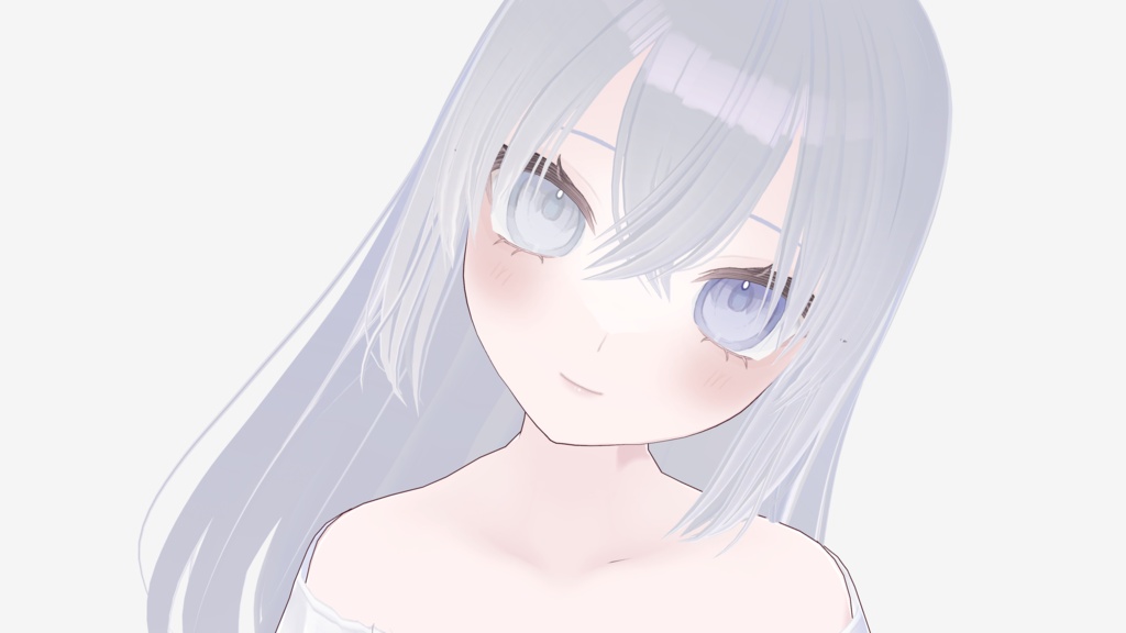 【白 黒】ペールアイテクスチャ【VRoid 目 瞳テクスチャ】