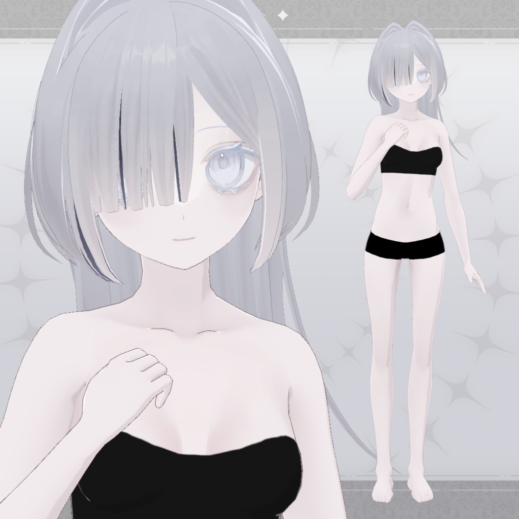 ペールメイクスキン＆ボディスキン【VRoid】