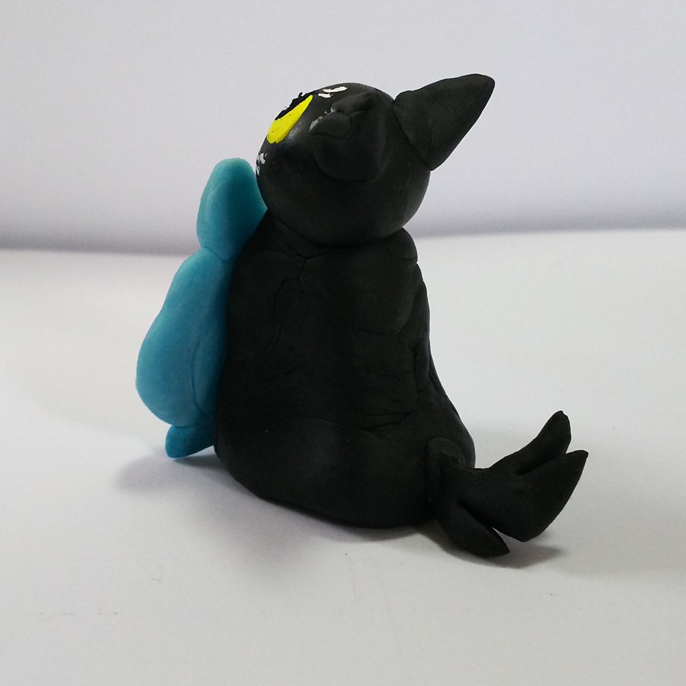 黒ねこカンちゃん人形(マンボウ)