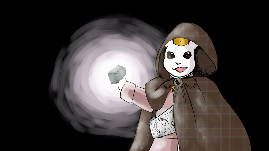 Anime"Kann-chan gets the lunar rock." 【English】