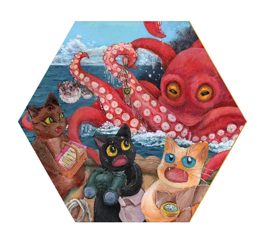 クラーケンと古いカギ(20cm)