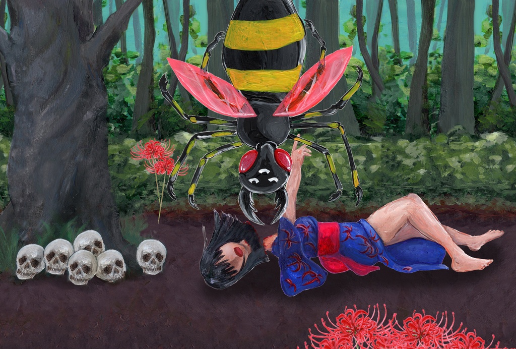 スパイア 蟲毒の妖姫 ポストカードセット