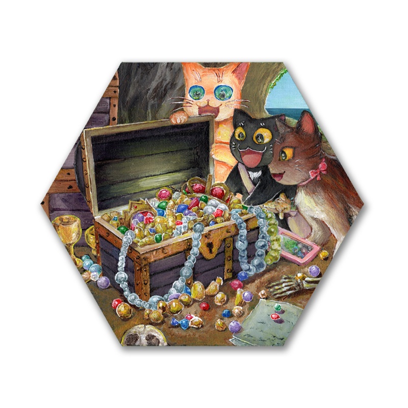 黒ねこカンちゃんの宝探し~幻の島と幽霊船の正体~