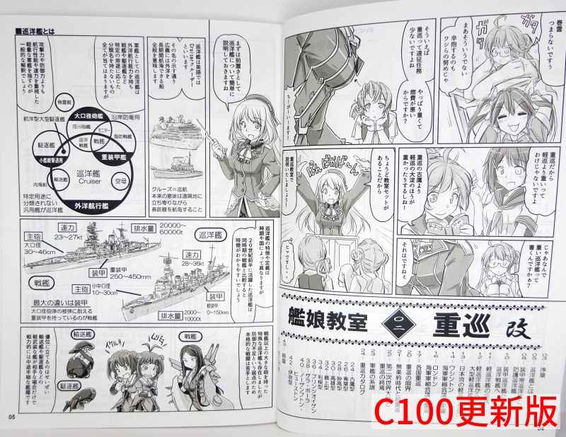艦娘教室<〇二>重巡・改(改定4版)