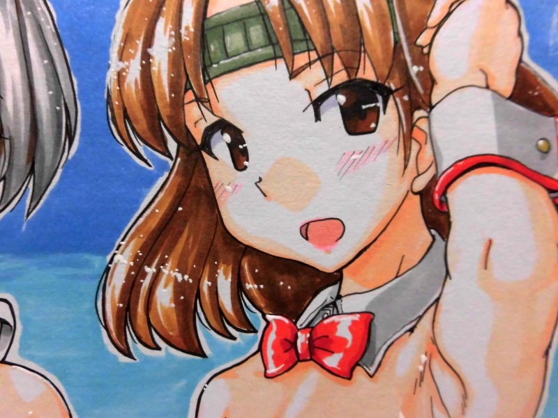 色紙 千歳&千代田バニー(3枚目)