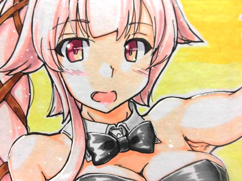 色紙 由良バニー(12枚目)