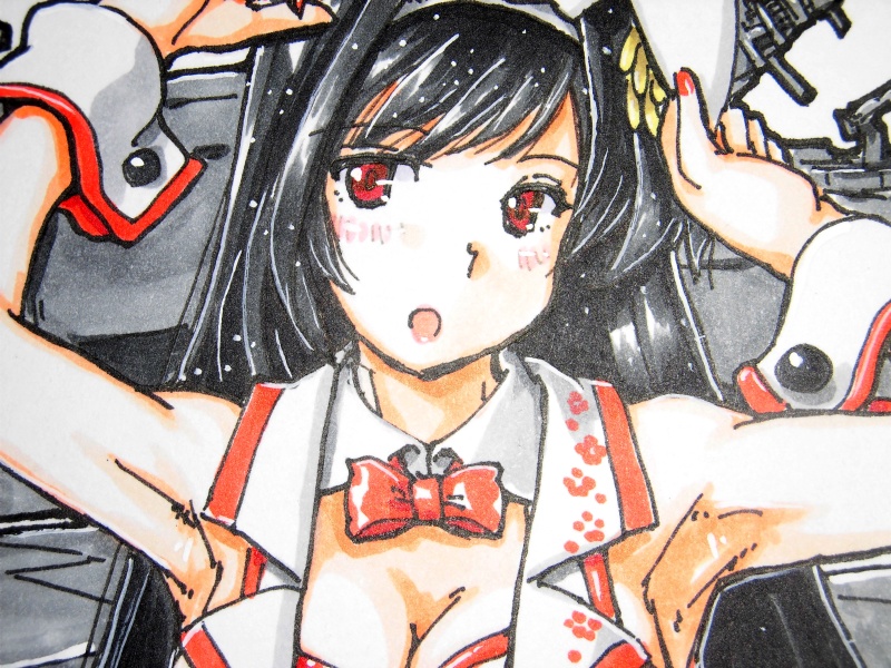 色紙 扶桑バニー(6)