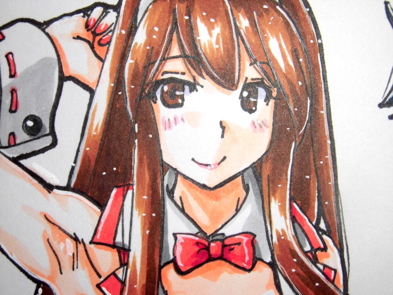 色紙 赤城&蒼龍バニー(6)
