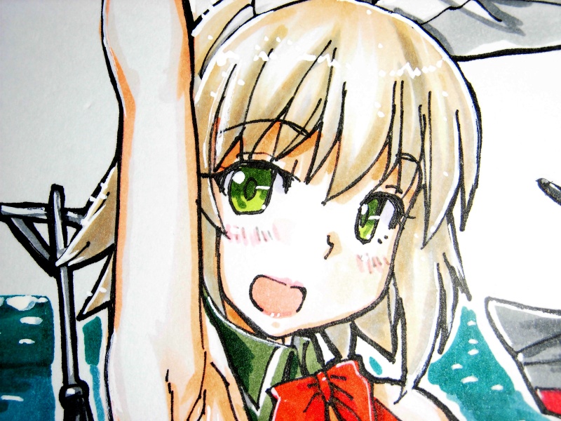 色紙 占守&石垣バニー(6)