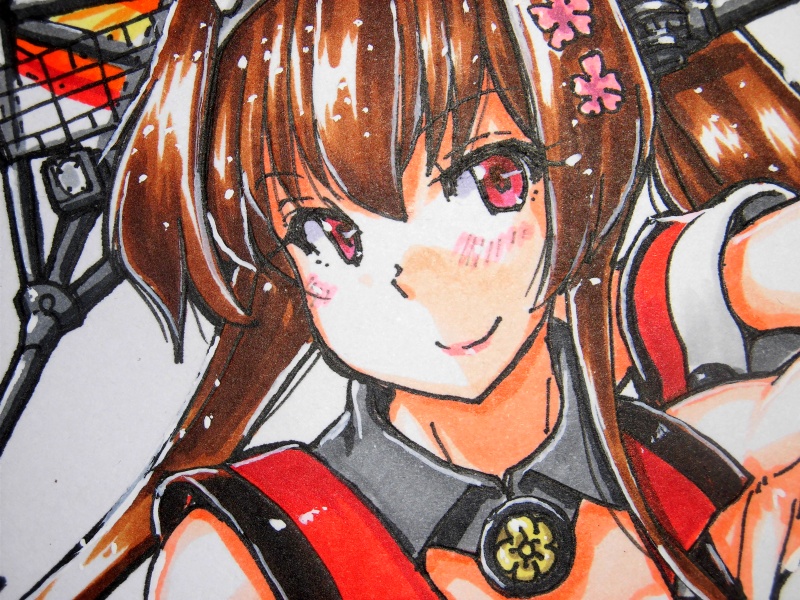 色紙 大和バニー2枚組(6)