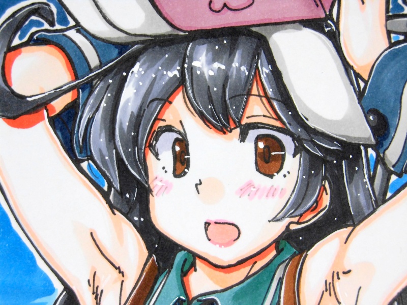 色紙 潮バニー(15)