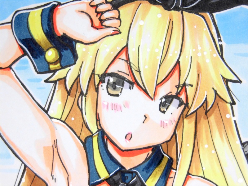 色紙 島風バニー(3)