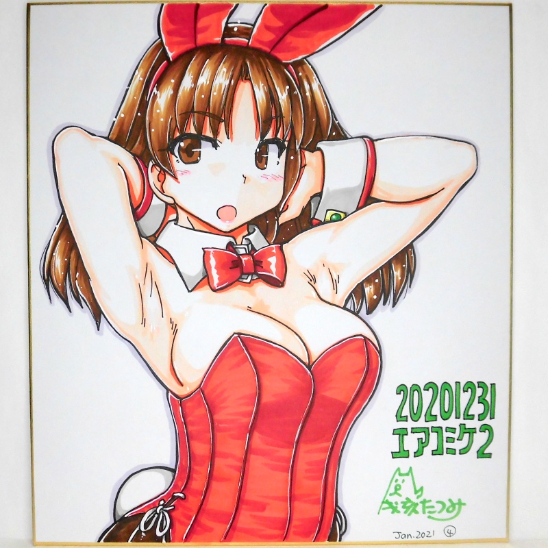 色紙 千代田バニーAC2(4)