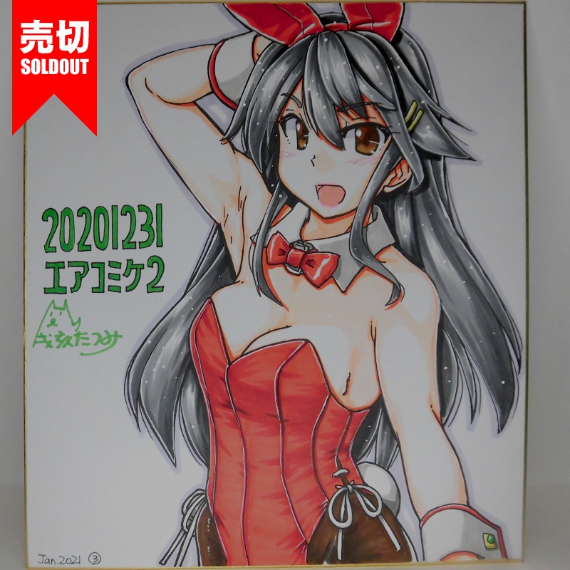 色紙 榛名バニーAC2(6)