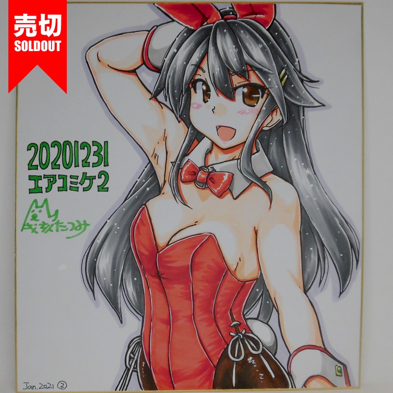 色紙 榛名バニーAC2(6)