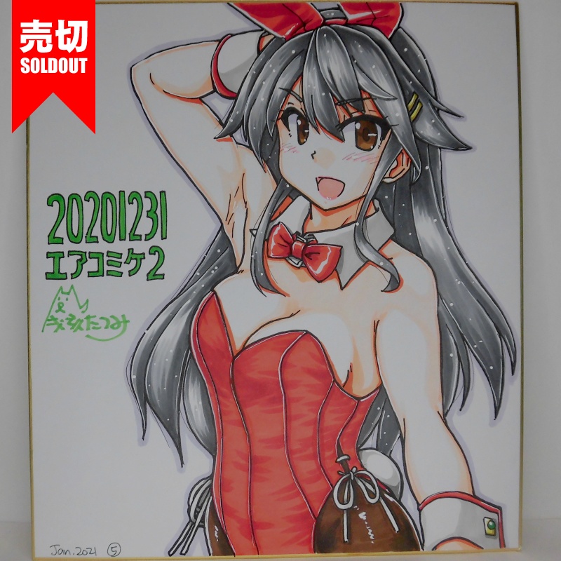 色紙 榛名バニーAC2(6)