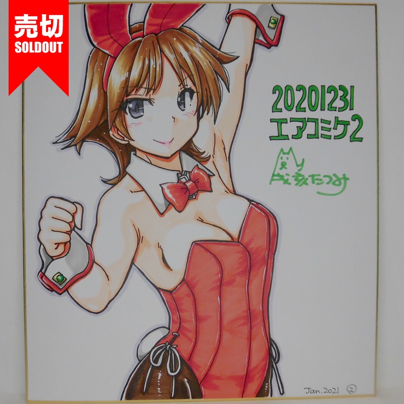 色紙 比叡バニーAC2(4)