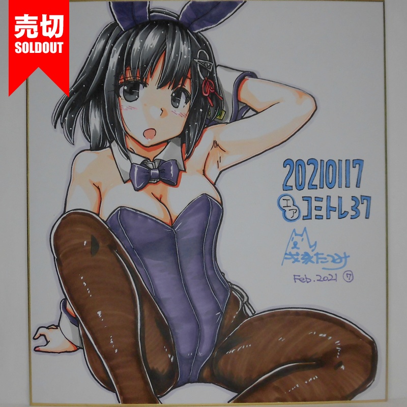 色紙 羽黒バニーCT37(9)