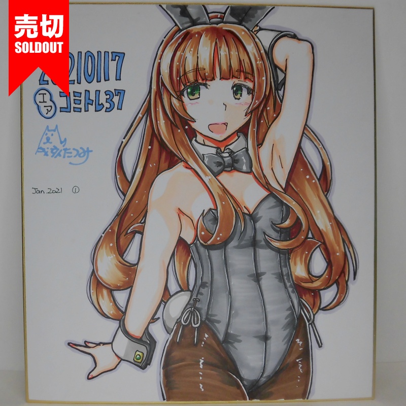 色紙 ヘレナバニーCT37(4)