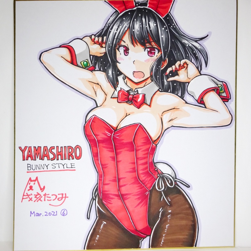 色紙 山城バニーCT37(6)