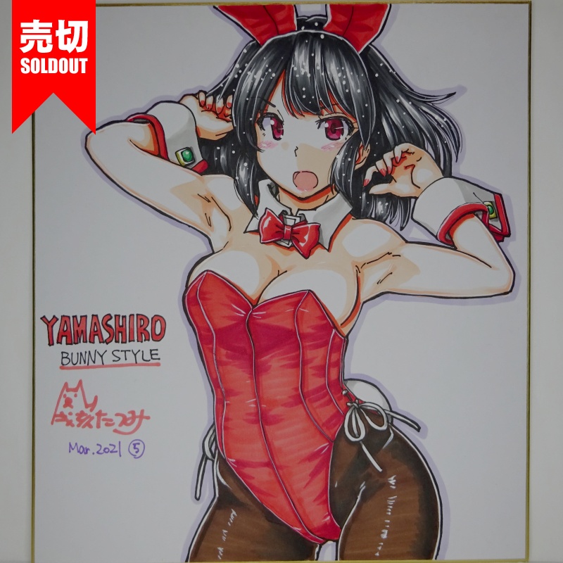 色紙 山城バニーCT37(6)