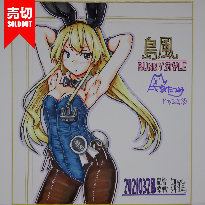 色紙 島風バニー HY65(12)