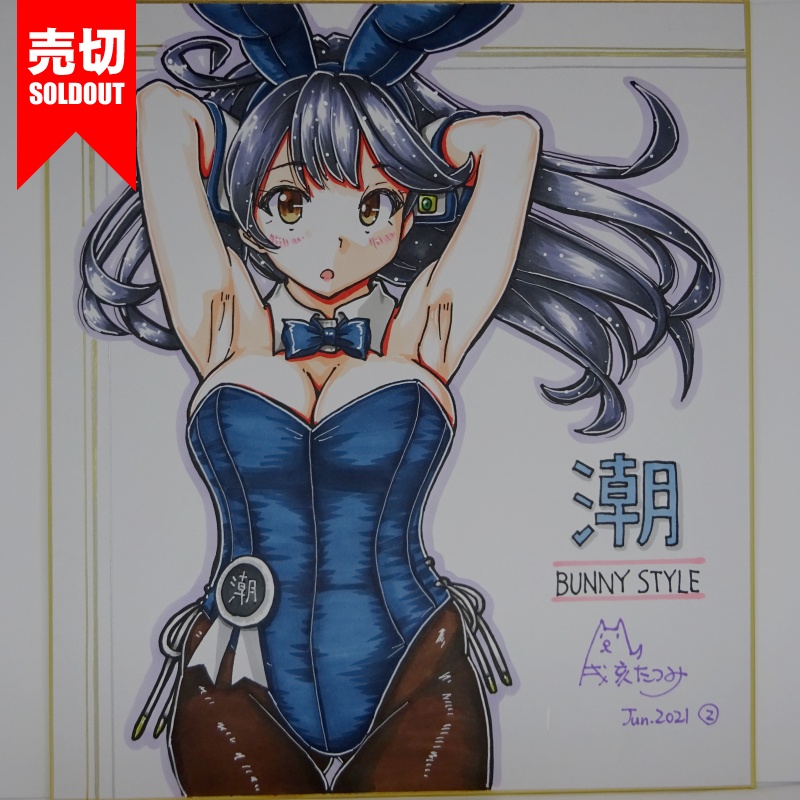 色紙 潮バニー AC3(12)