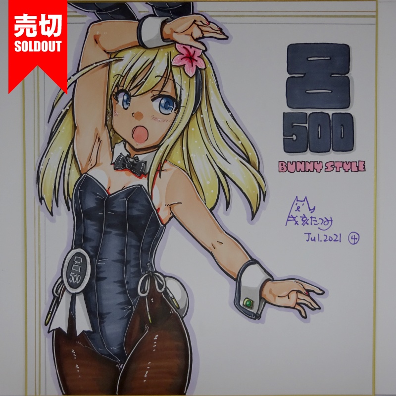 色紙 呂500バニー JL21(6)