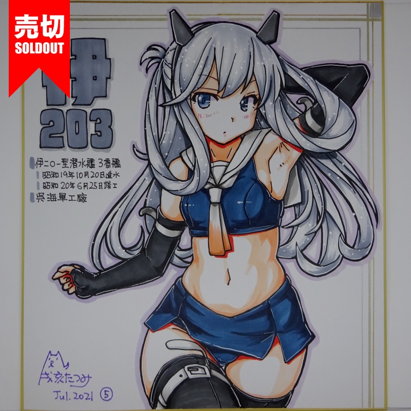 色紙 伊203 JL21(7)