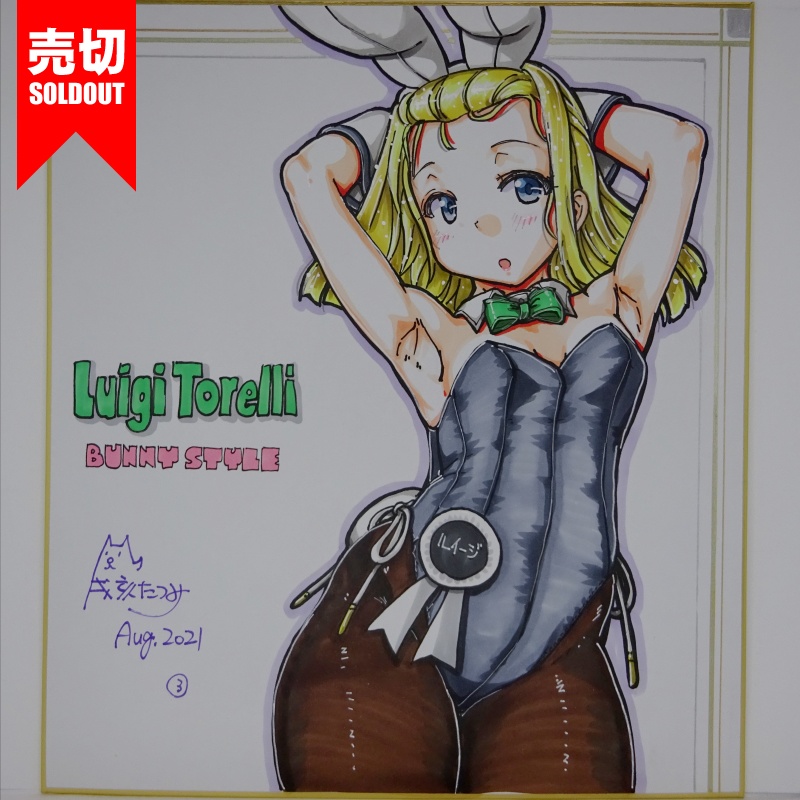 色紙 ルイージバニー JL21(3)