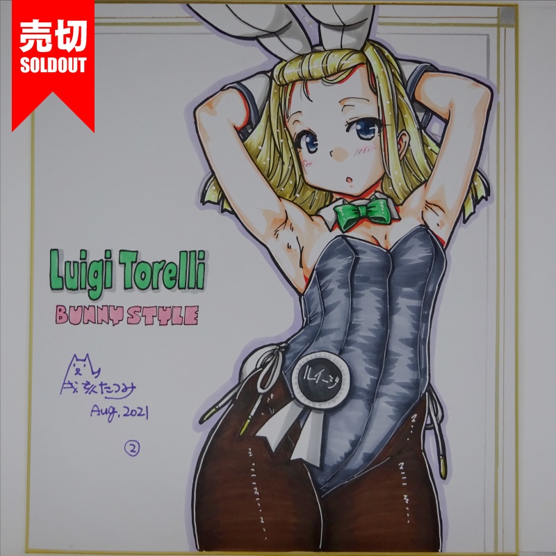 色紙 ルイージバニー JL21(3)