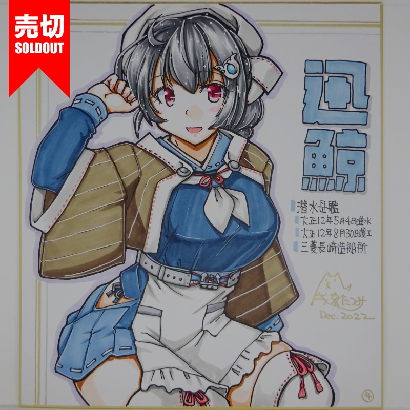 色紙 迅鯨 NV21(4)