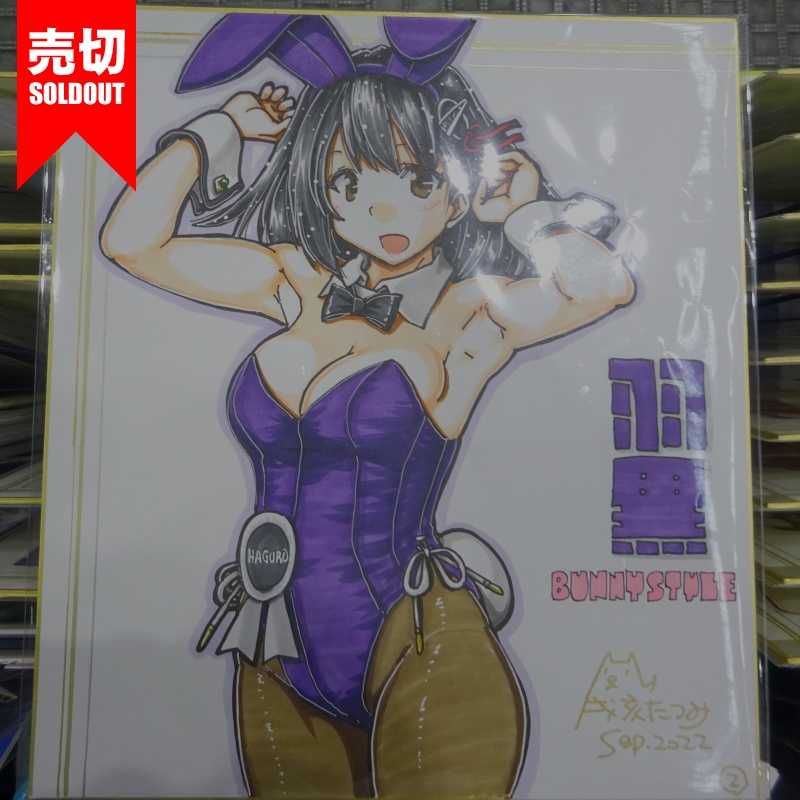 色紙 羽黒バニー(3)