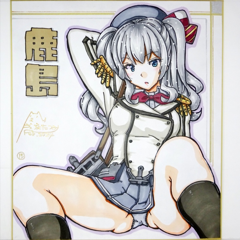 【終了】色紙 鹿島B(15)