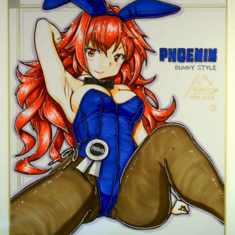 色紙 フェニックスバニー(2)