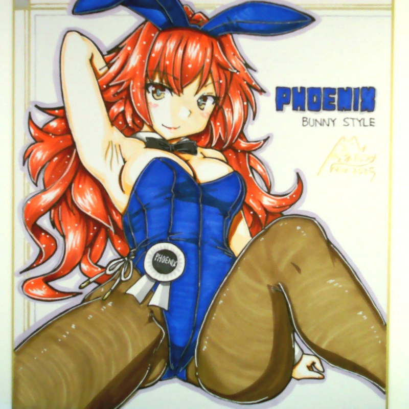 色紙 フェニックスバニー