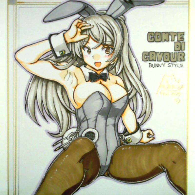 色紙 コンテ・ディ・カブールバニー(2)