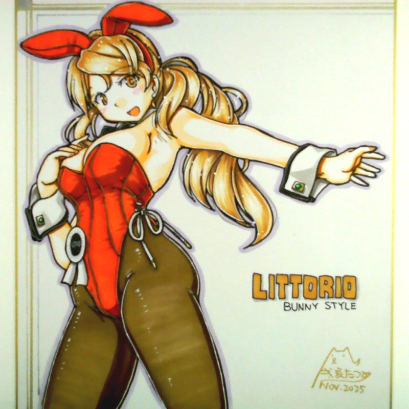 色紙 リットリオバニー