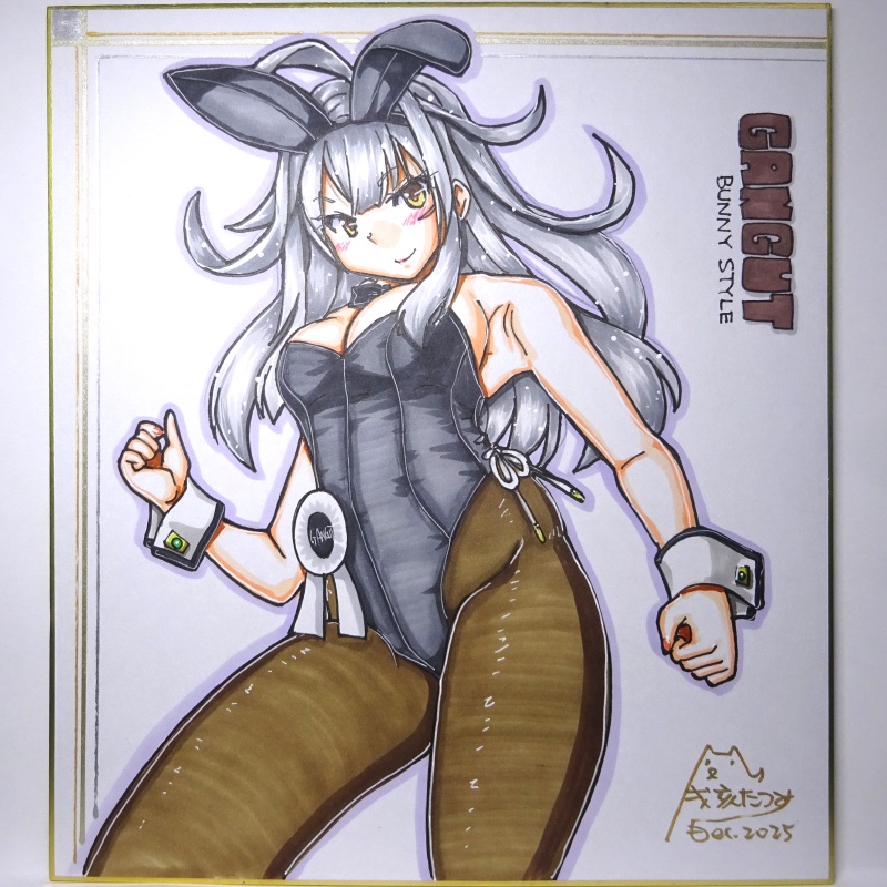 色紙 ガングートバニー