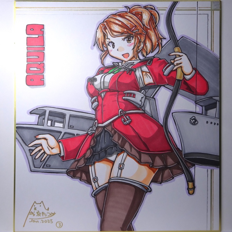 色紙 アクィラ(3)