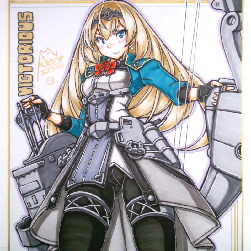 色紙 ヴィクトリアス(5)