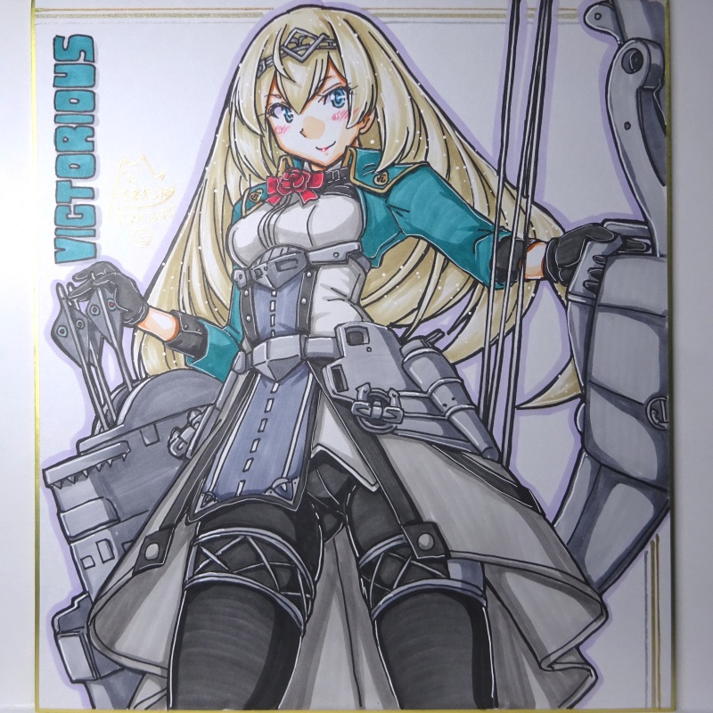 色紙 ヴィクトリアス(2)